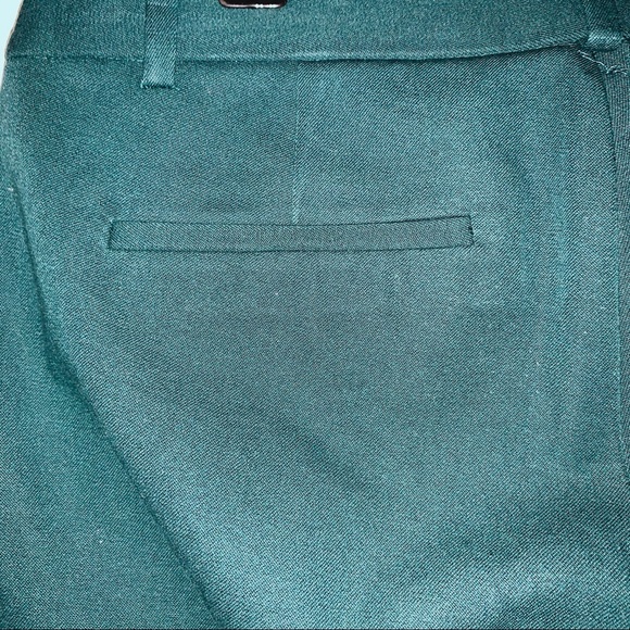 J Crew Green Slacks - Picture 4 of 7